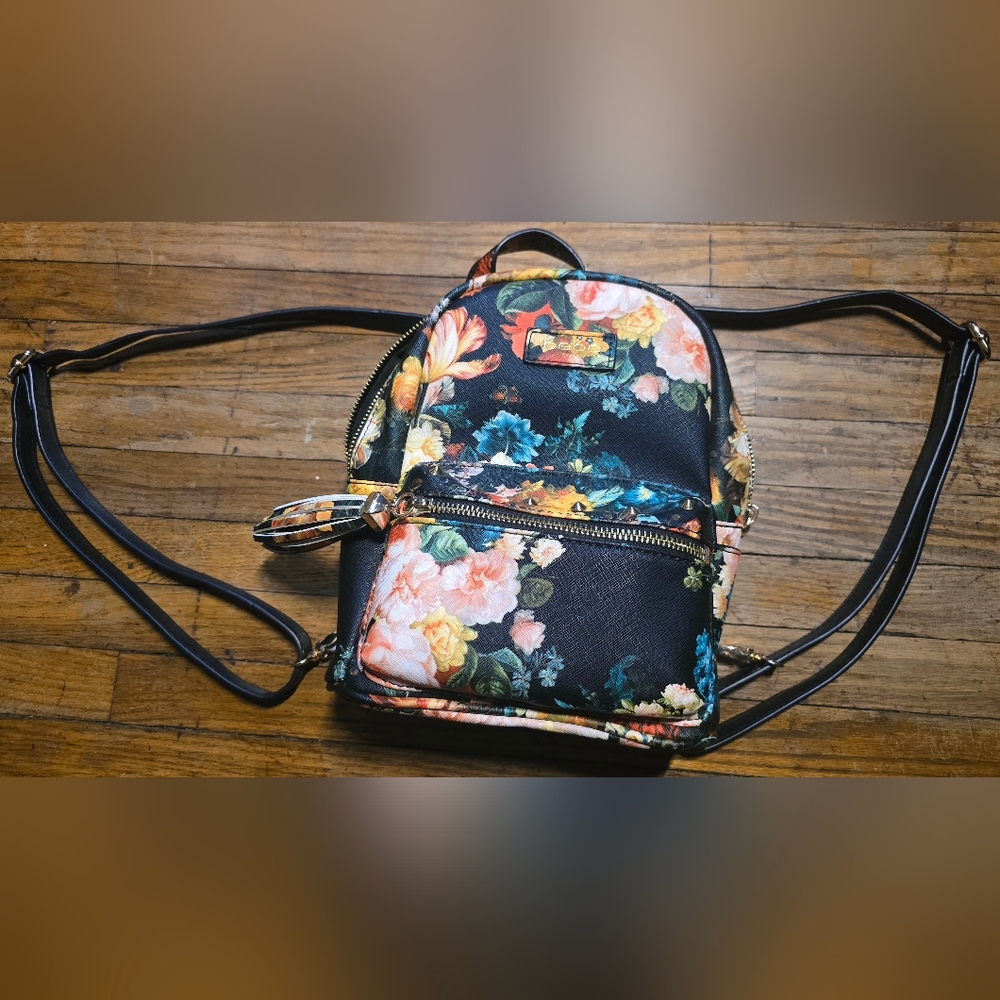 Floral Mini Backpack By bebe